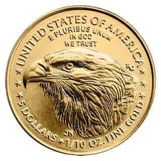 1/10 oz Amerykański Orzeł Złota Moneta | 2026