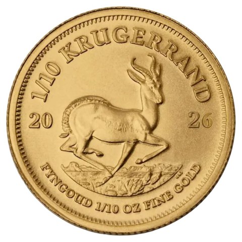 1/10 oz Krugerrand Złota Moneta | 2026