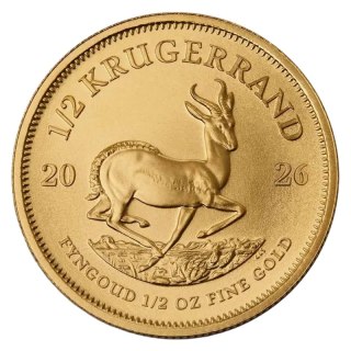 1/2 oz Krugerrand Złota Moneta | 2026