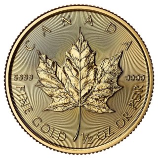 1/2 oz Liść Klonowy Złota Moneta | 2026