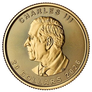 1/2 oz Liść Klonowy Złota Moneta | 2026