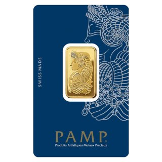 1/2 oz Złota Sztabka | PAMP Fortuna