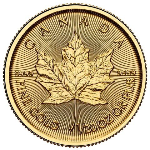 1/20 oz Liść Klonowy Złota Moneta | 2026