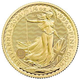 1/4 oz Britannia Karol III Złota Moneta | 2026
