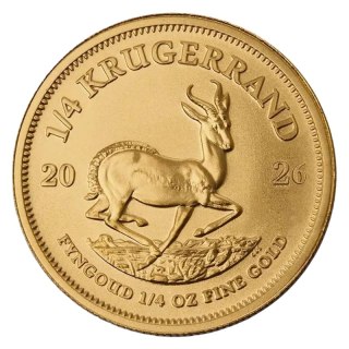 1/4 oz Krugerrand Złota Moneta | 2026