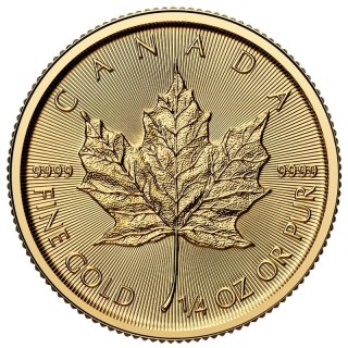 1/4 oz Liść Klonowy Złota Moneta | 2026