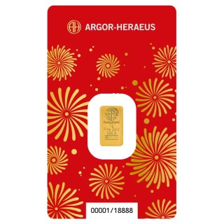 1g Rok Konia Złota Sztabka | Argor-Heraeus | 2026
