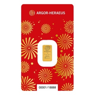 1g Rok Konia Złota Sztabka | Argor-Heraeus | 2026