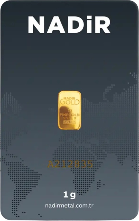 1g Sztabka złota | Nadir | LBMA