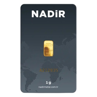1g Sztabka złota | Nadir | LBMA
