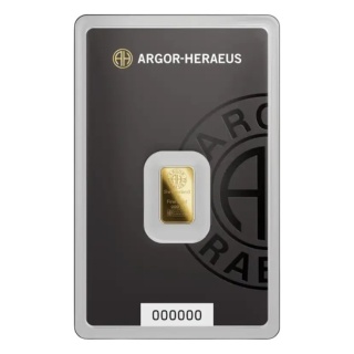 1g Złota Sztabka | Argor-Heraeus