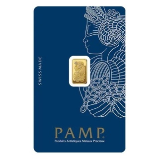 1g Złota Sztabka | PAMP Fortuna