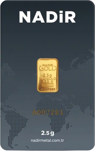 2.5g Sztabka złota | Nadir | LBMA