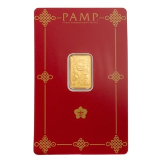 2.5g Złota Sztabka | PAMP | Lucky Cat