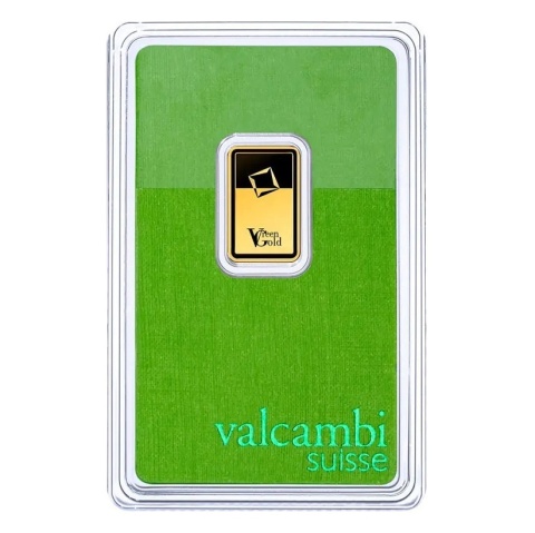2,5g Złota Sztabka | Valcambi | Green Gold