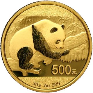 30g Chińska Panda Złota Moneta | Mieszane Roczniki