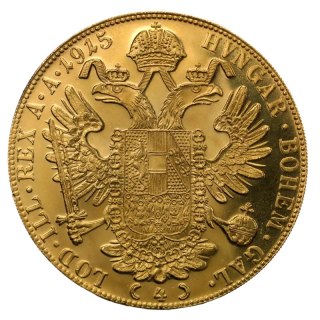 4 Dukaty Czworak Austria Złota Moneta | Nowe Bicie | Obiegowe