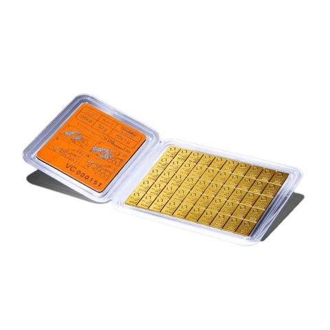 50 x 1 g CombiBar® Złota Sztabka | Valcambi