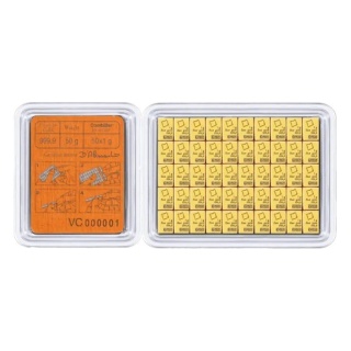 50 x 1 g CombiBar® Złota Sztabka | Valcambi