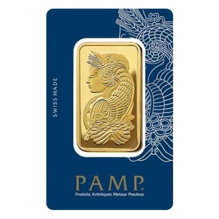 50g Złota Sztabka PAMP Fortuna