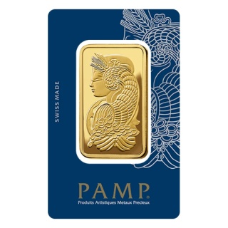 50g Złota Sztabka PAMP Fortuna