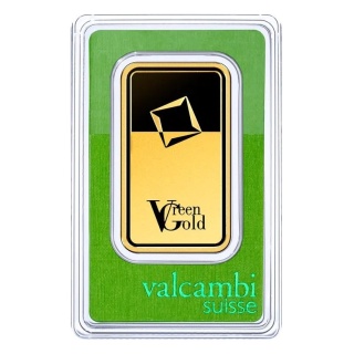 50g Złota Sztabka Valcambi | Green Gold