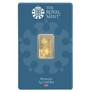 5g Britannia Sztabka Złota | Royal Mint