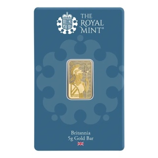 5g Britannia Sztabka Złota | Royal Mint