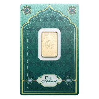 5g Złota Sztabka | PAMP | Eid Mubarak