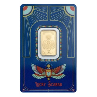 5g Złota Sztabka | PAMP | Lucky Scarab