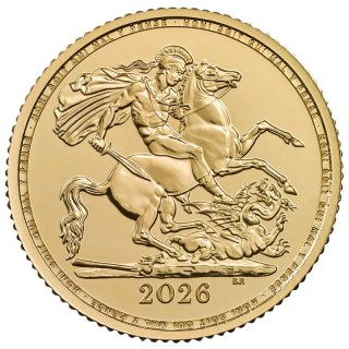 Pół Suwerena Karol III Złota Moneta | 2026