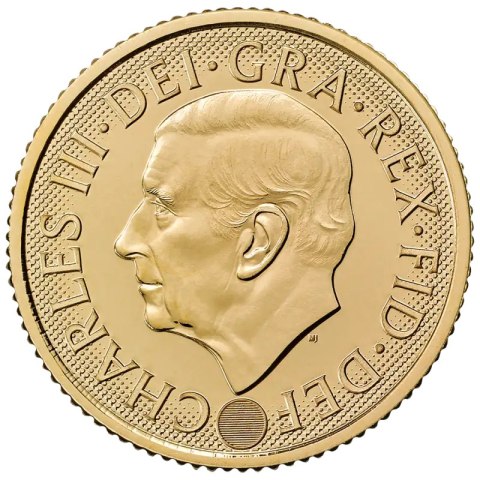 Pół Suwerena Karol III Złota Moneta | 2027