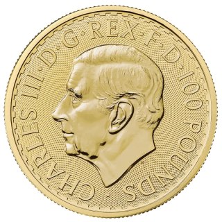 Złota moneta Britannia 1 uncja — 2026