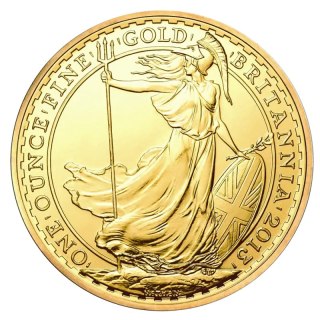 Złota moneta Britannia 1 uncja