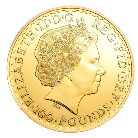 Złota moneta Britannia 1 uncja