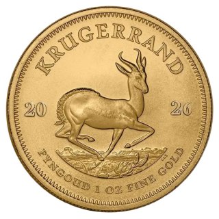 Złota moneta Krugerrand 1 oz — 2026