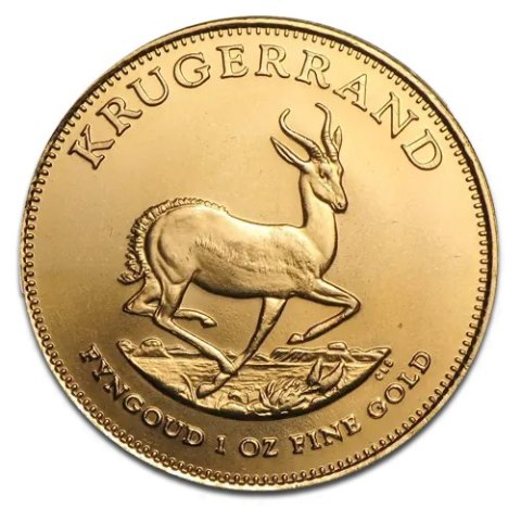 Złota moneta Krugerrand 1 oz — drugi gatunek
