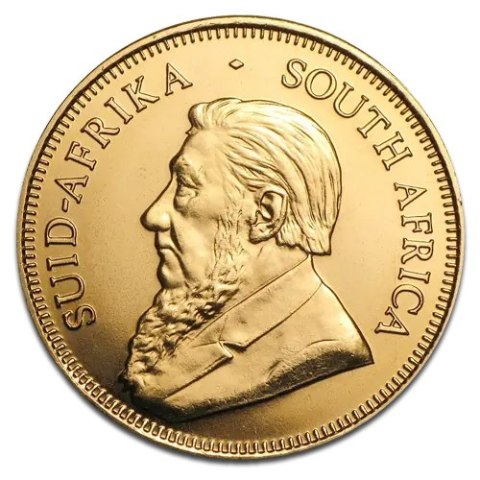 Złota moneta Krugerrand 1 oz — drugi gatunek