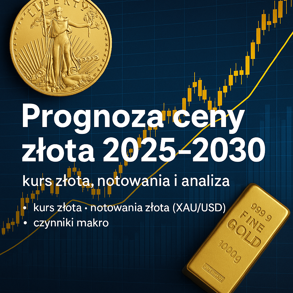 Prognozy ceny złota 2025–2030+: analiza trendów, czynniki i scenariusze